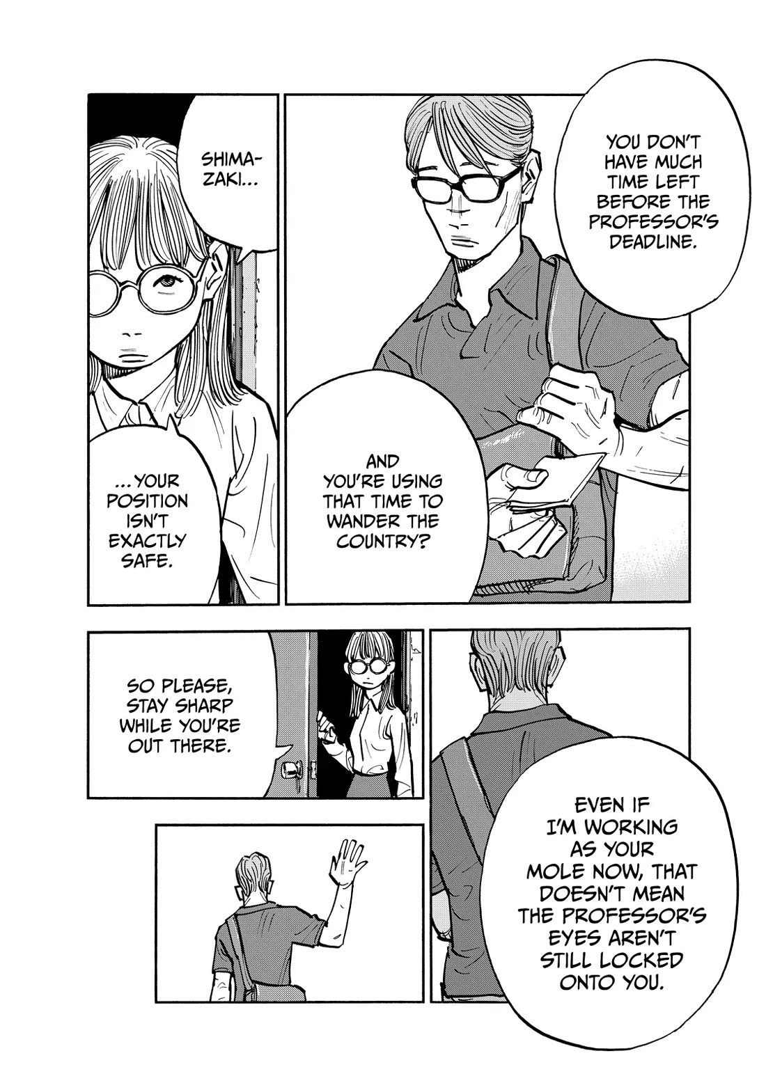 Dear Shimazaki in the Peaceful Land chapter 111 page 4