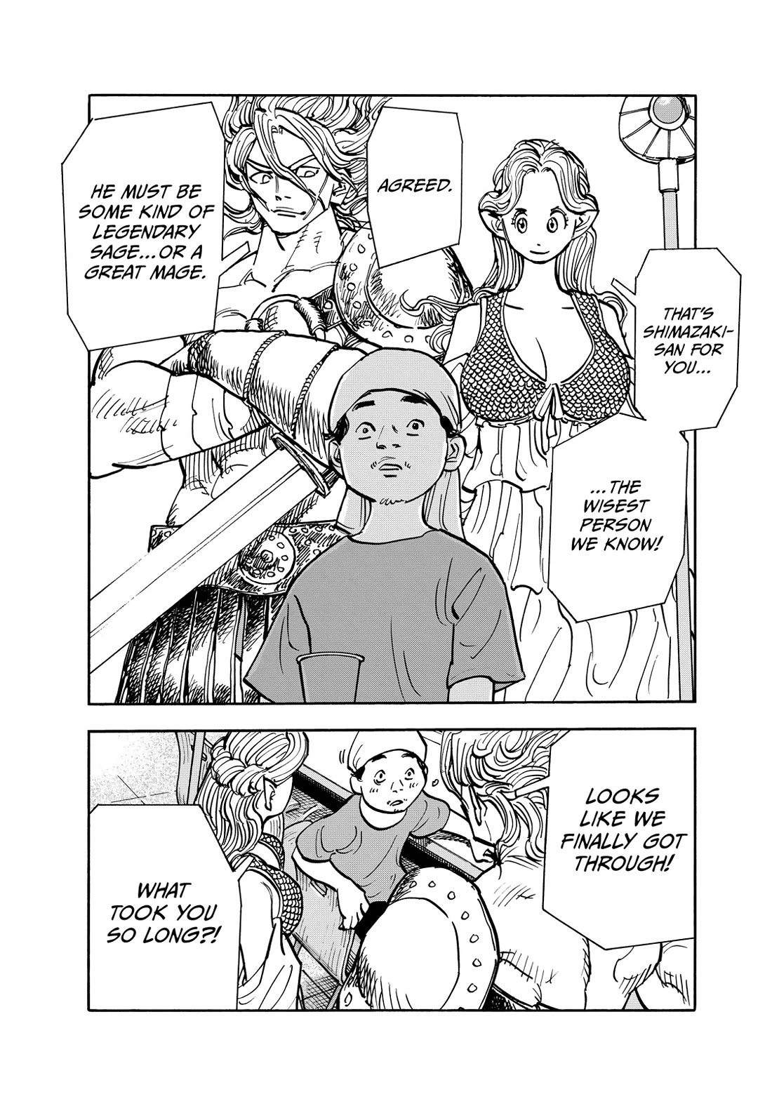 Dear Shimazaki in the Peaceful Land chapter 112 page 14