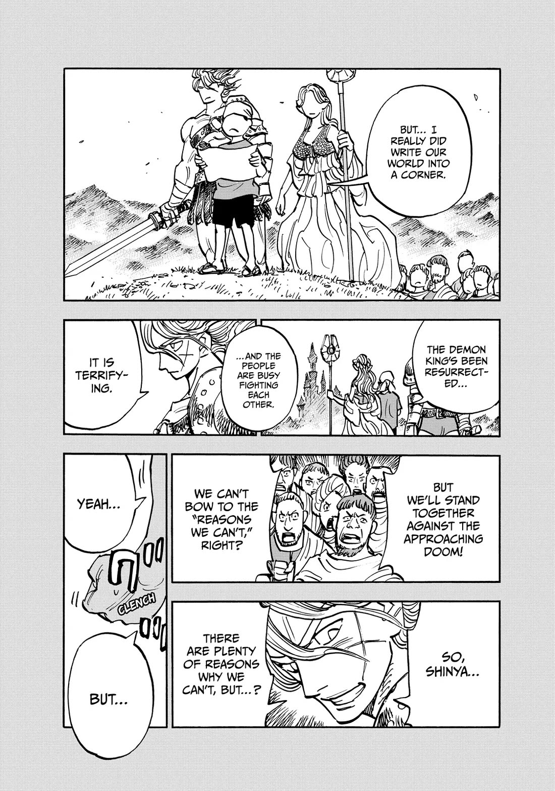 Dear Shimazaki in the Peaceful Land chapter 112 page 16