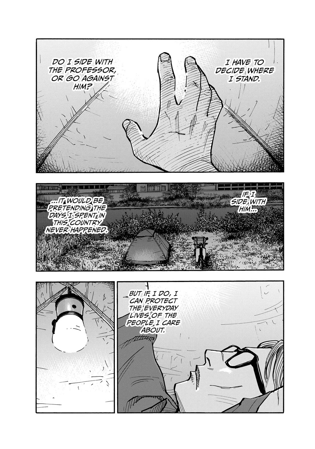 Dear Shimazaki in the Peaceful Land chapter 113 page 1