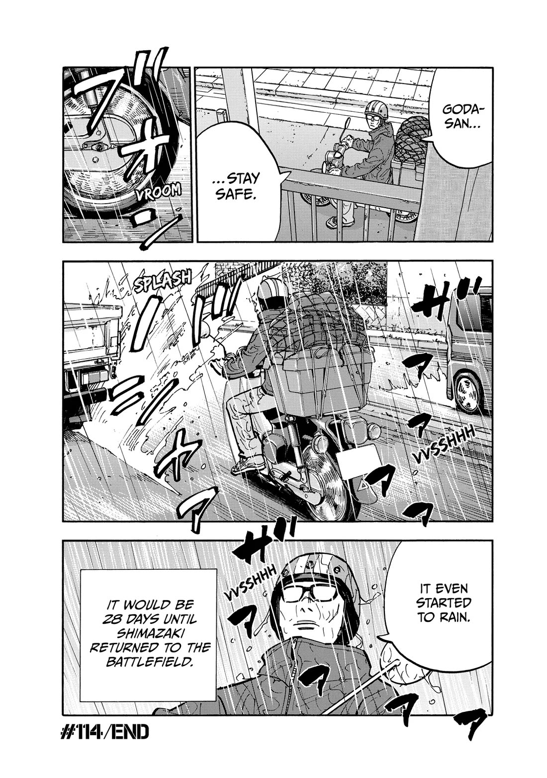 Dear Shimazaki in the Peaceful Land chapter 114 page 20