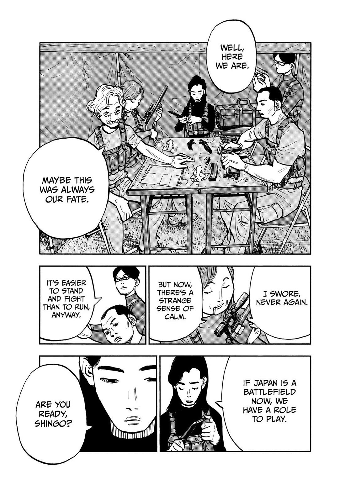 Dear Shimazaki in the Peaceful Land chapter 117 page 9