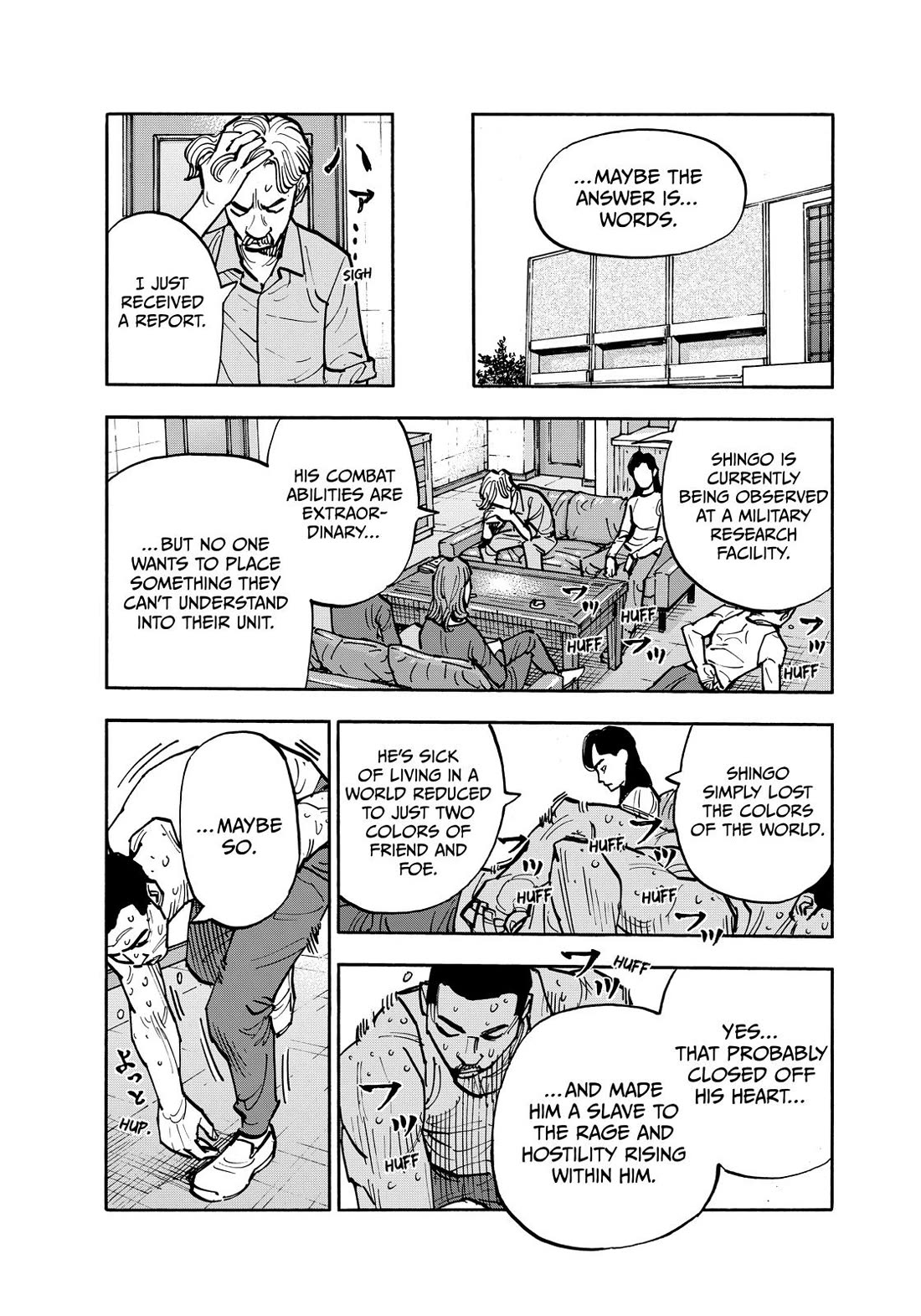 Dear Shimazaki in the Peaceful Land chapter 132 page 8