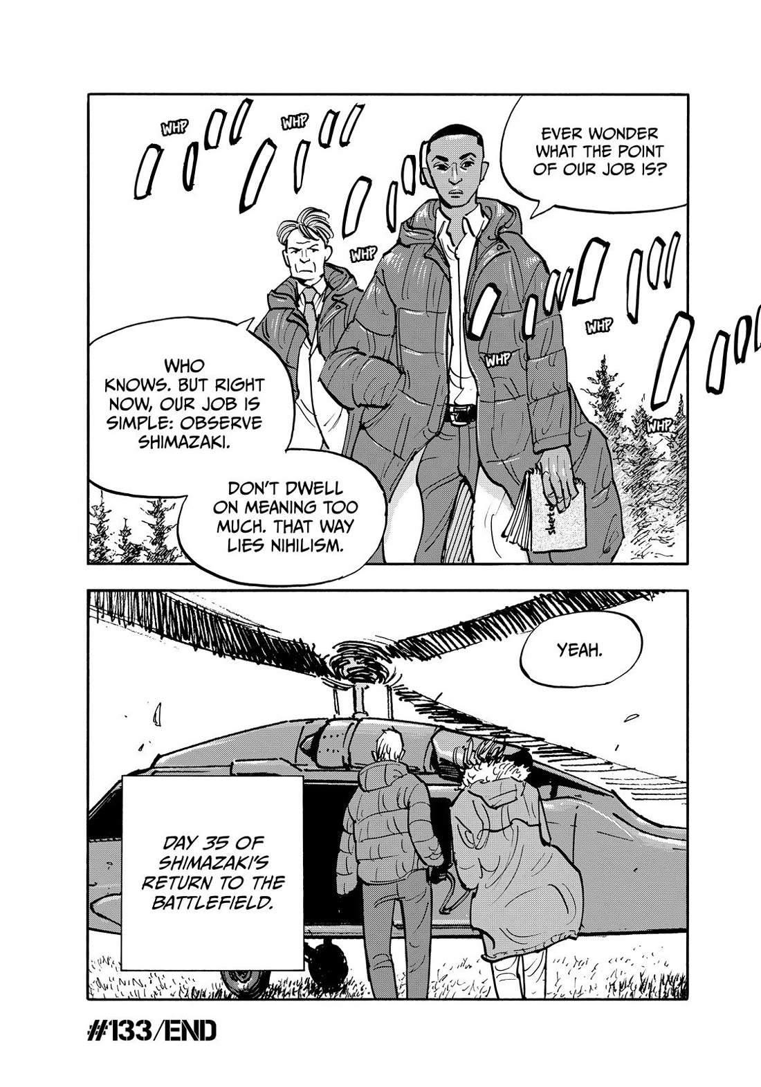 Dear Shimazaki in the Peaceful Land chapter 133 page 18