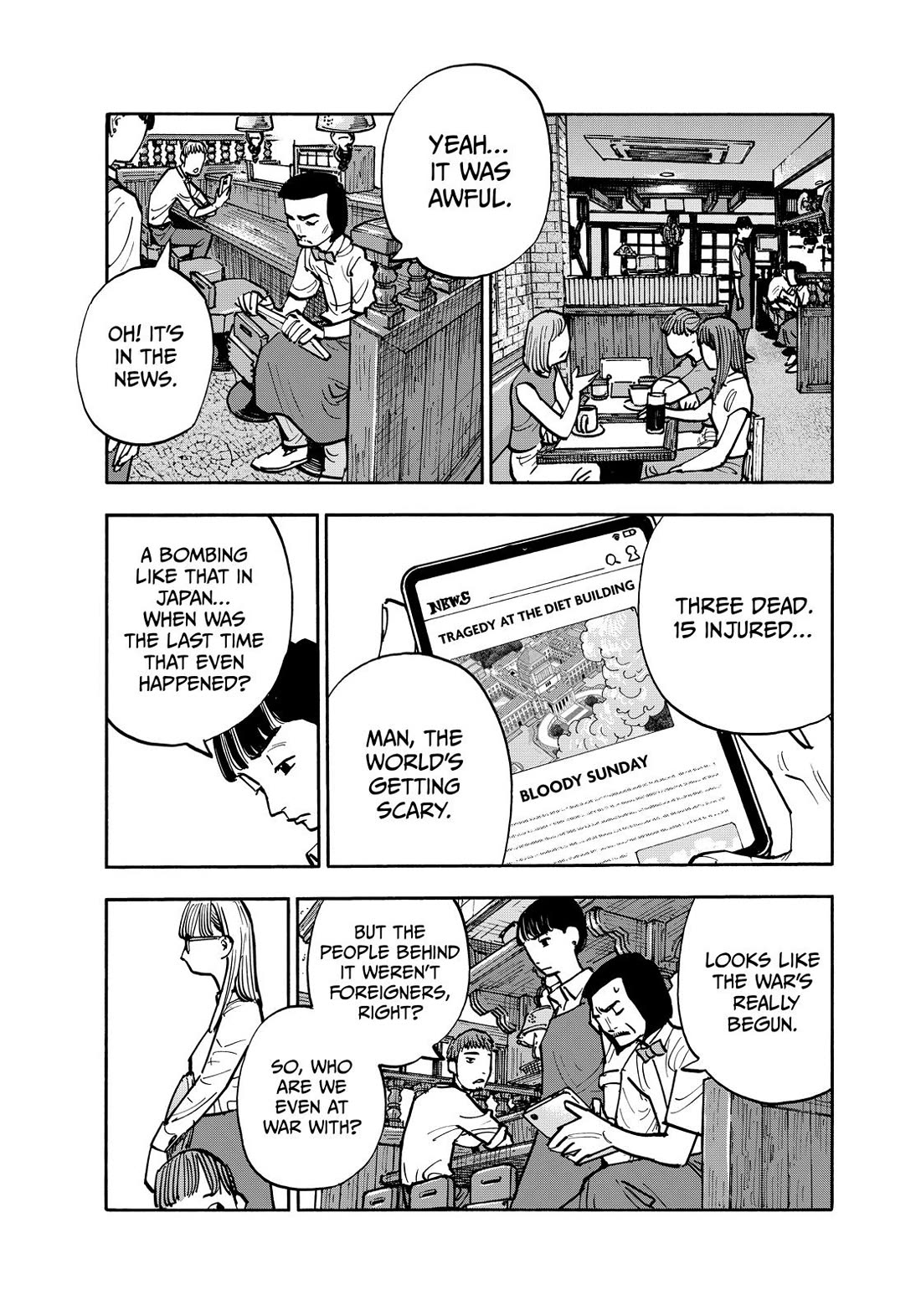 Dear Shimazaki in the Peaceful Land chapter 133 page 3