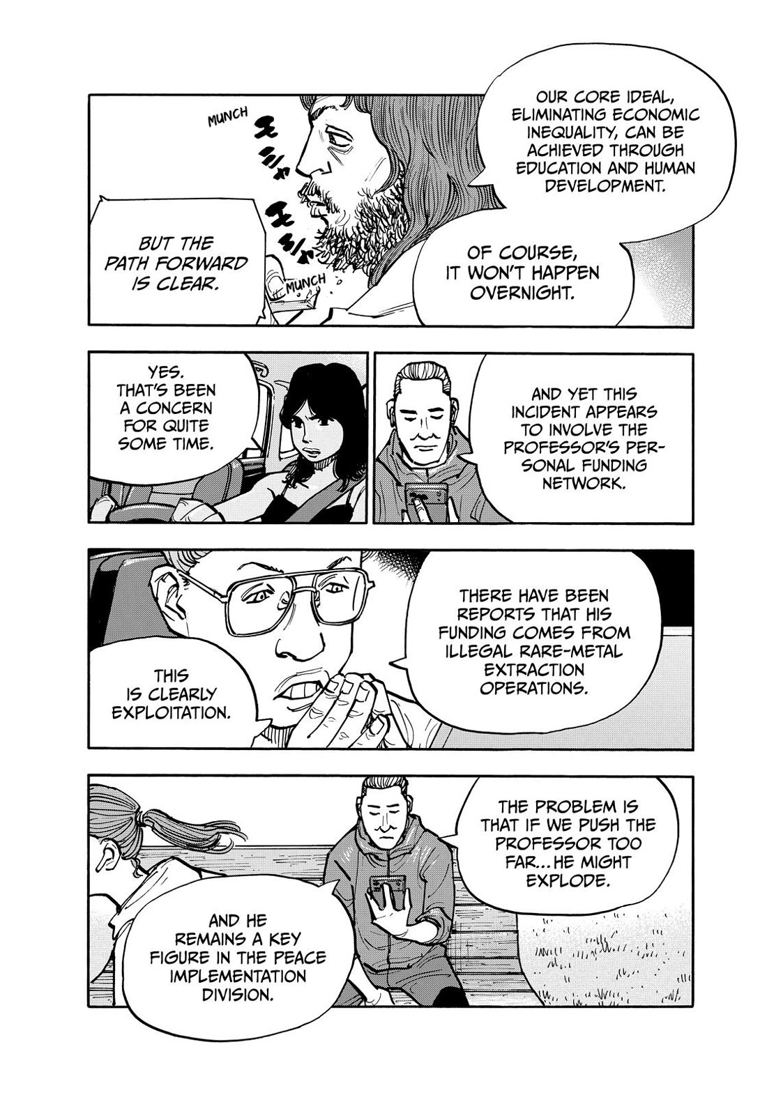 Dear Shimazaki in the Peaceful Land chapter 133 page 8