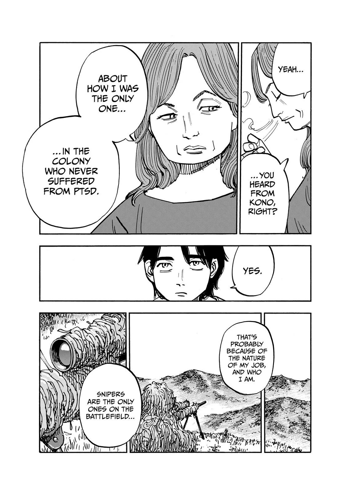 Dear Shimazaki in the Peaceful Land chapter 137 page 13