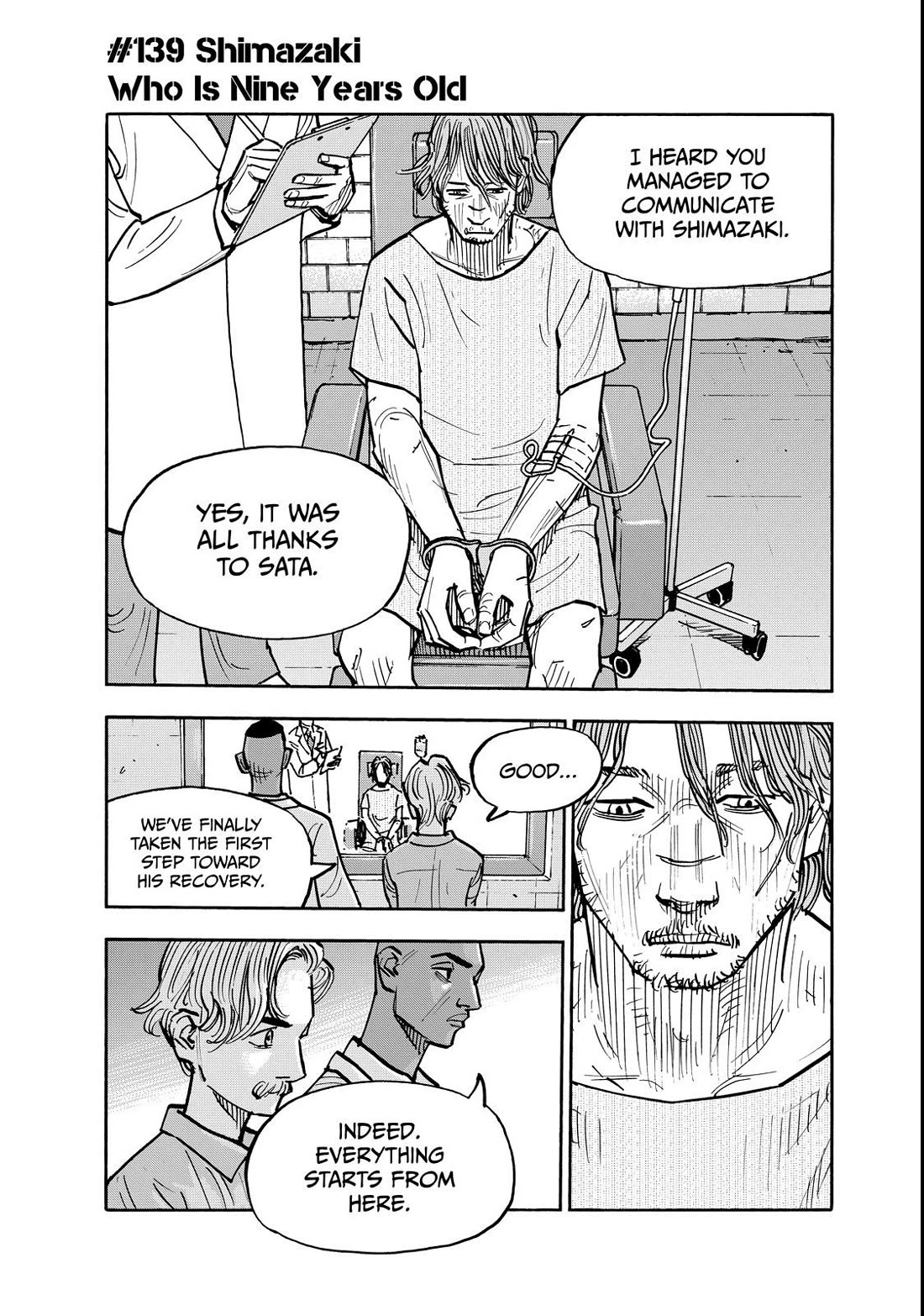 Dear Shimazaki in the Peaceful Land chapter 139 page 1