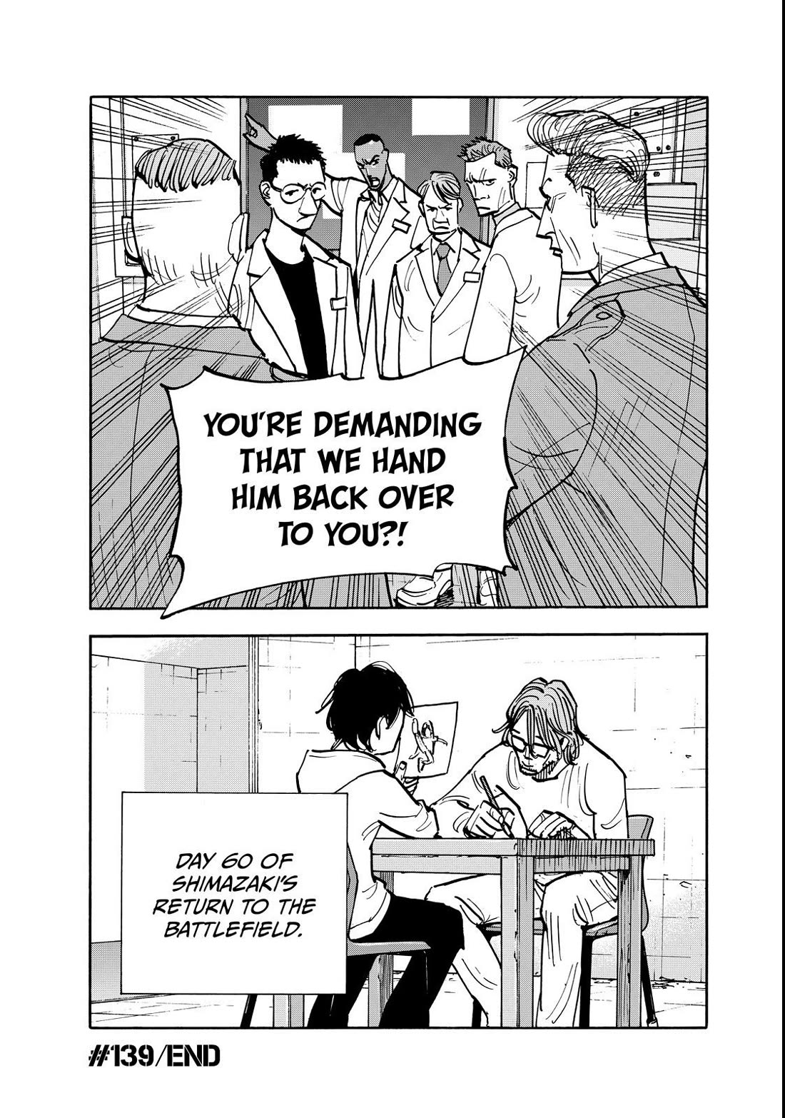 Dear Shimazaki in the Peaceful Land chapter 139 page 18