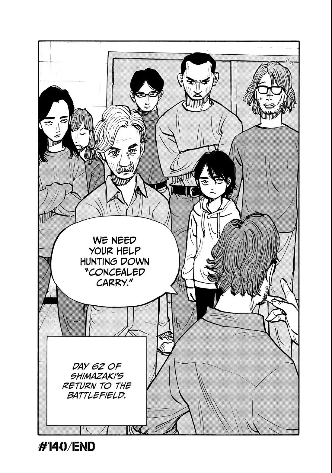 Dear Shimazaki in the Peaceful Land chapter 140 page 18