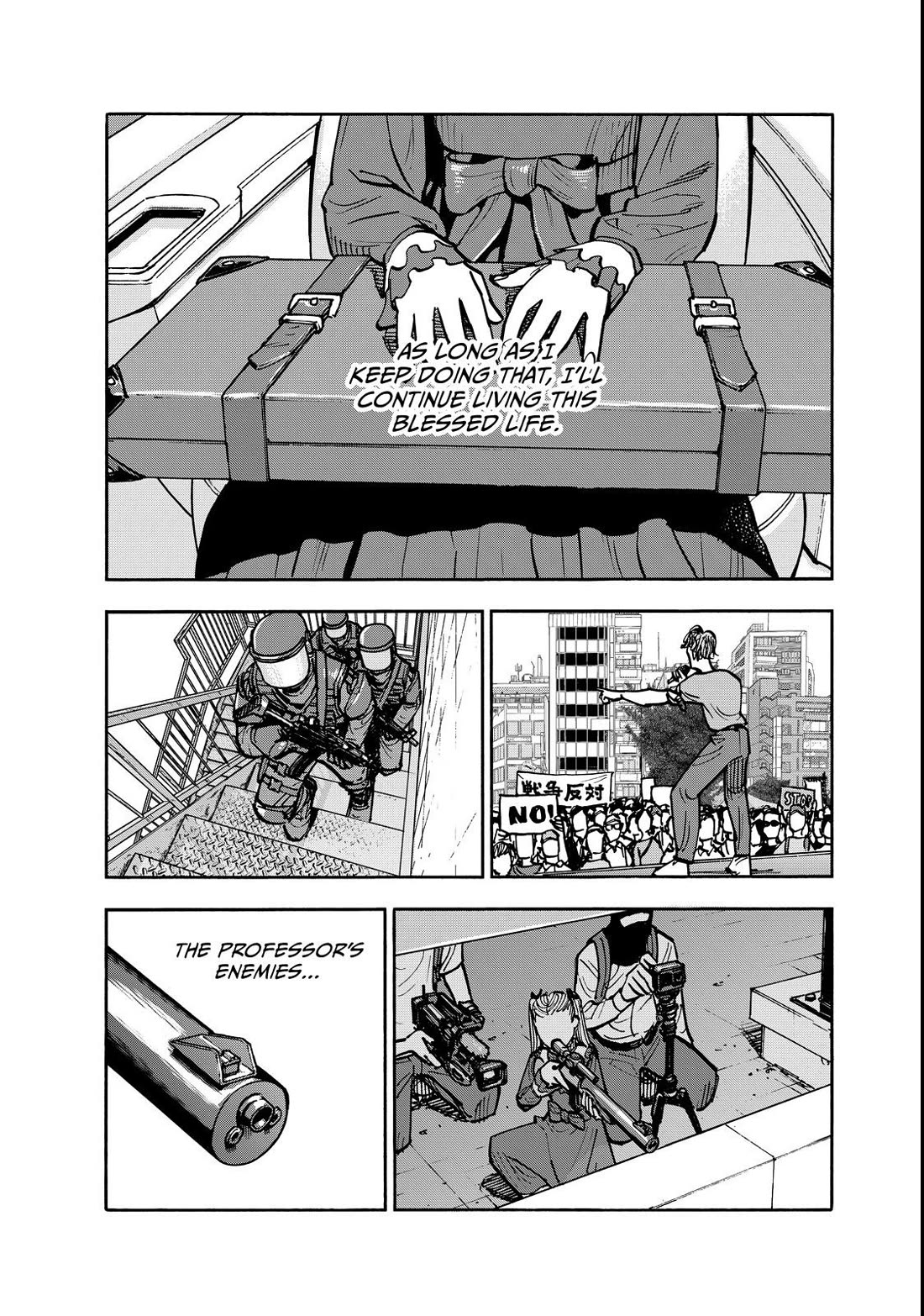 Dear Shimazaki in the Peaceful Land chapter 140 page 4