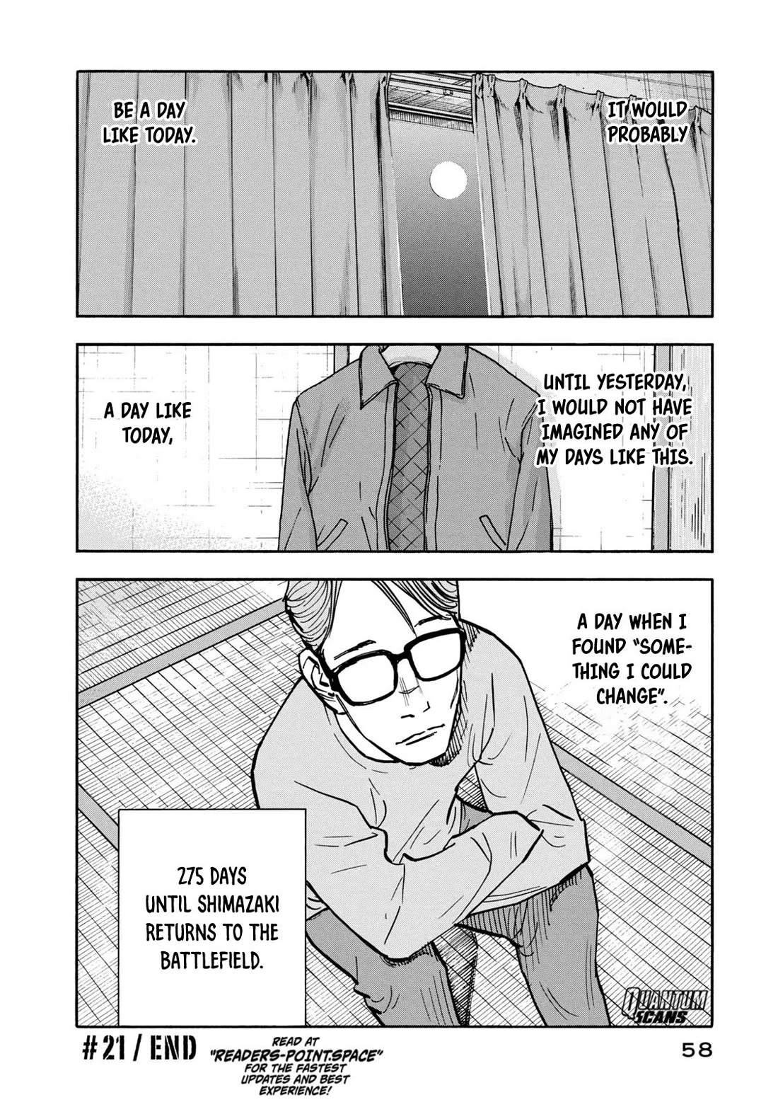 Dear Shimazaki in the Peaceful Land chapter 21 page 19