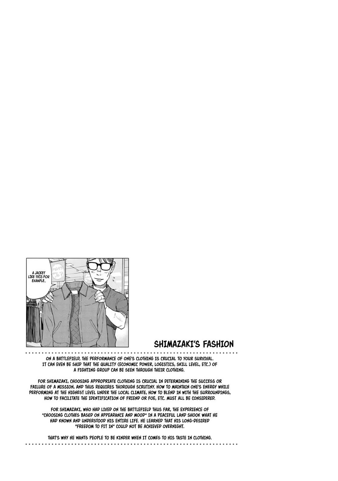 Dear Shimazaki in the Peaceful Land chapter 21 page 20