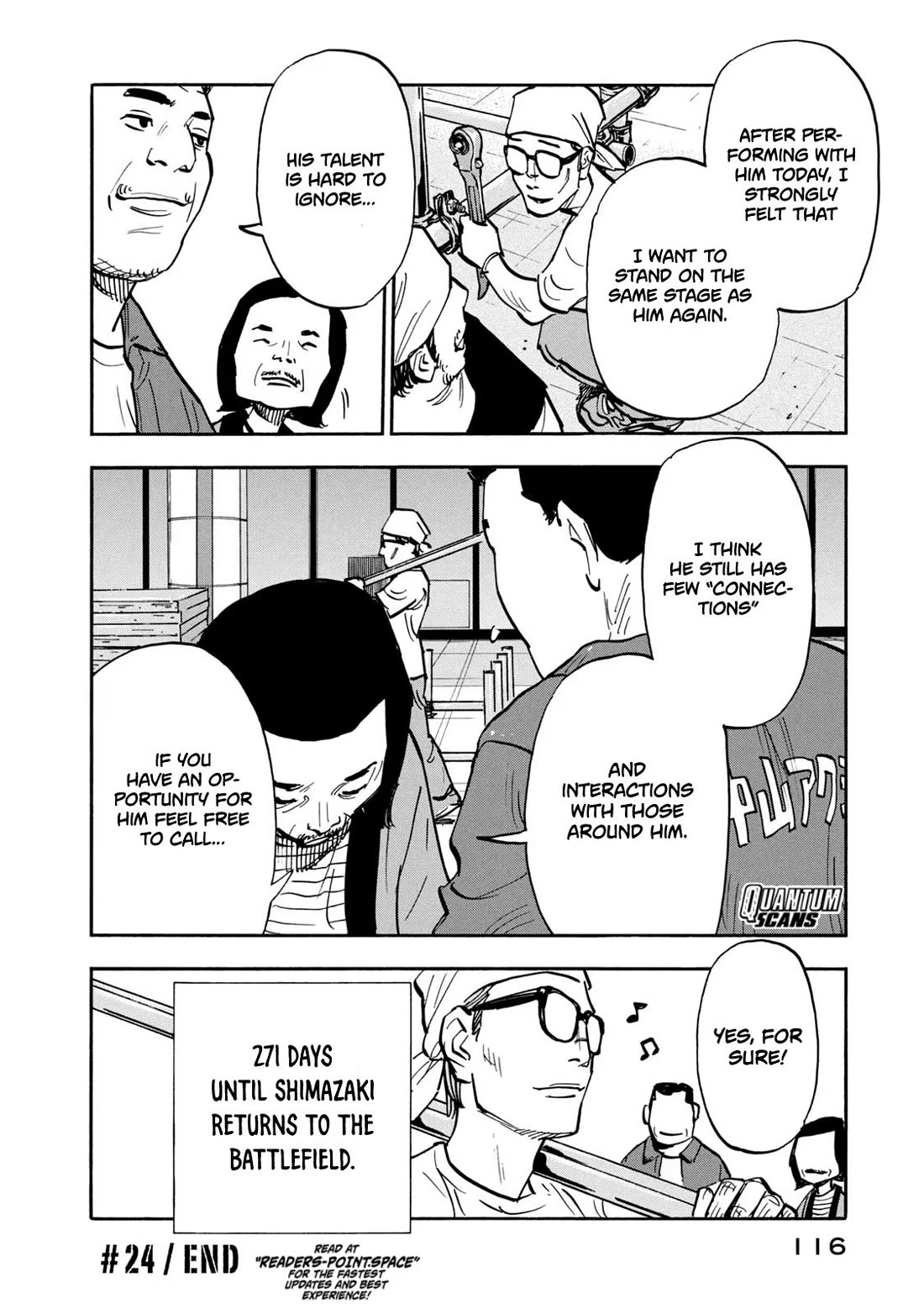 Dear Shimazaki in the Peaceful Land chapter 24 page 21