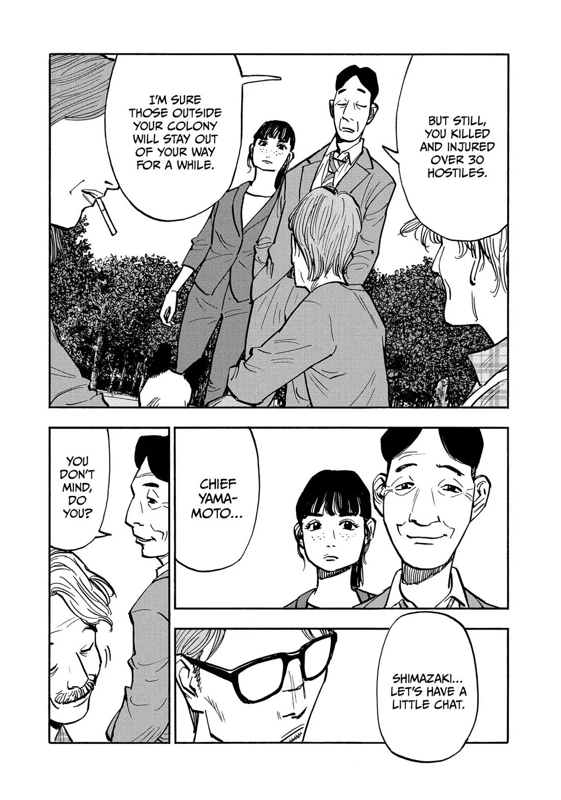 Dear Shimazaki in the Peaceful Land chapter 34 page 9