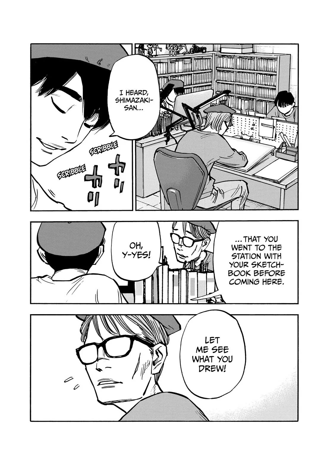 Dear Shimazaki in the Peaceful Land chapter 54 page 10