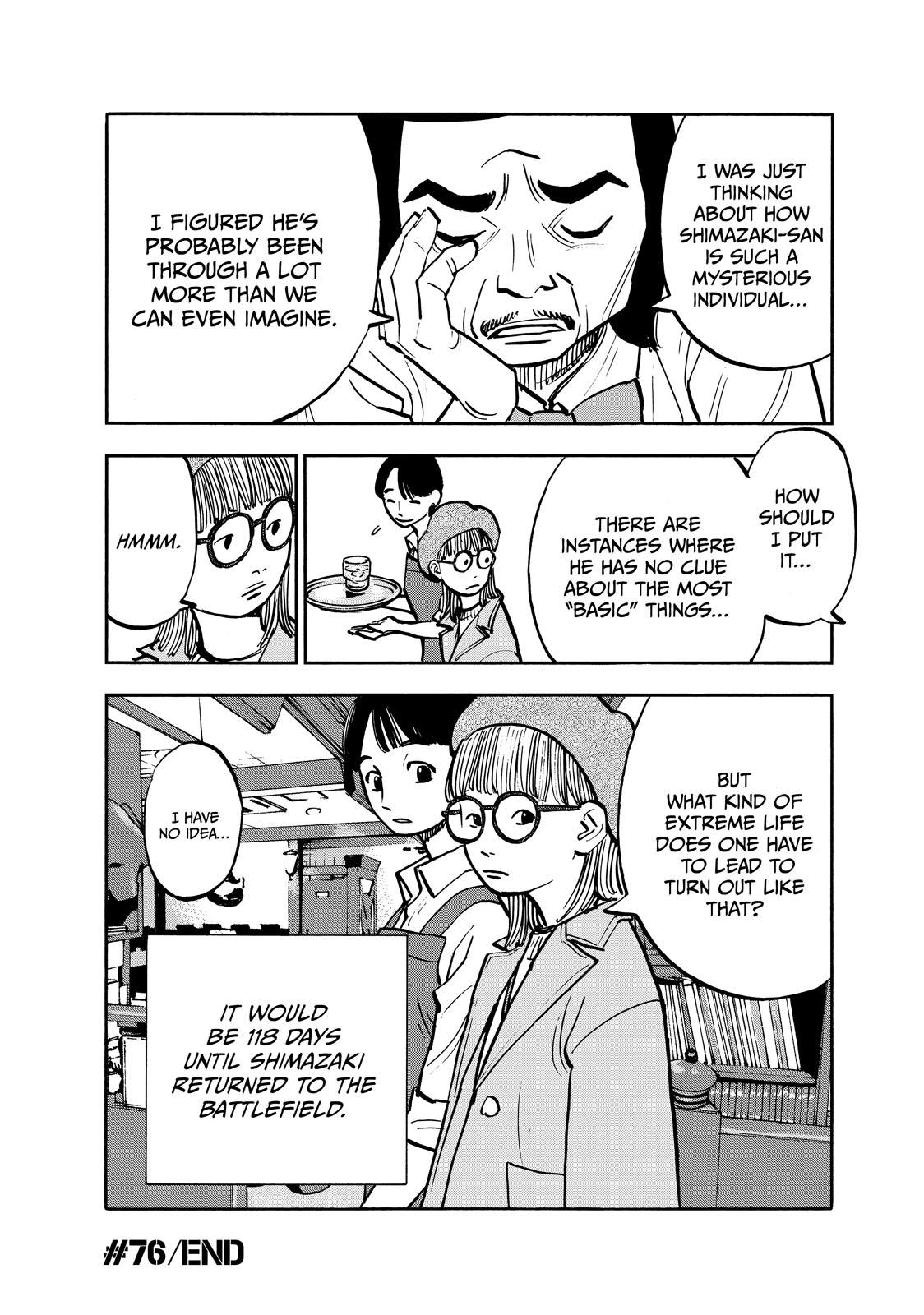 Dear Shimazaki in the Peaceful Land chapter 76 page 18