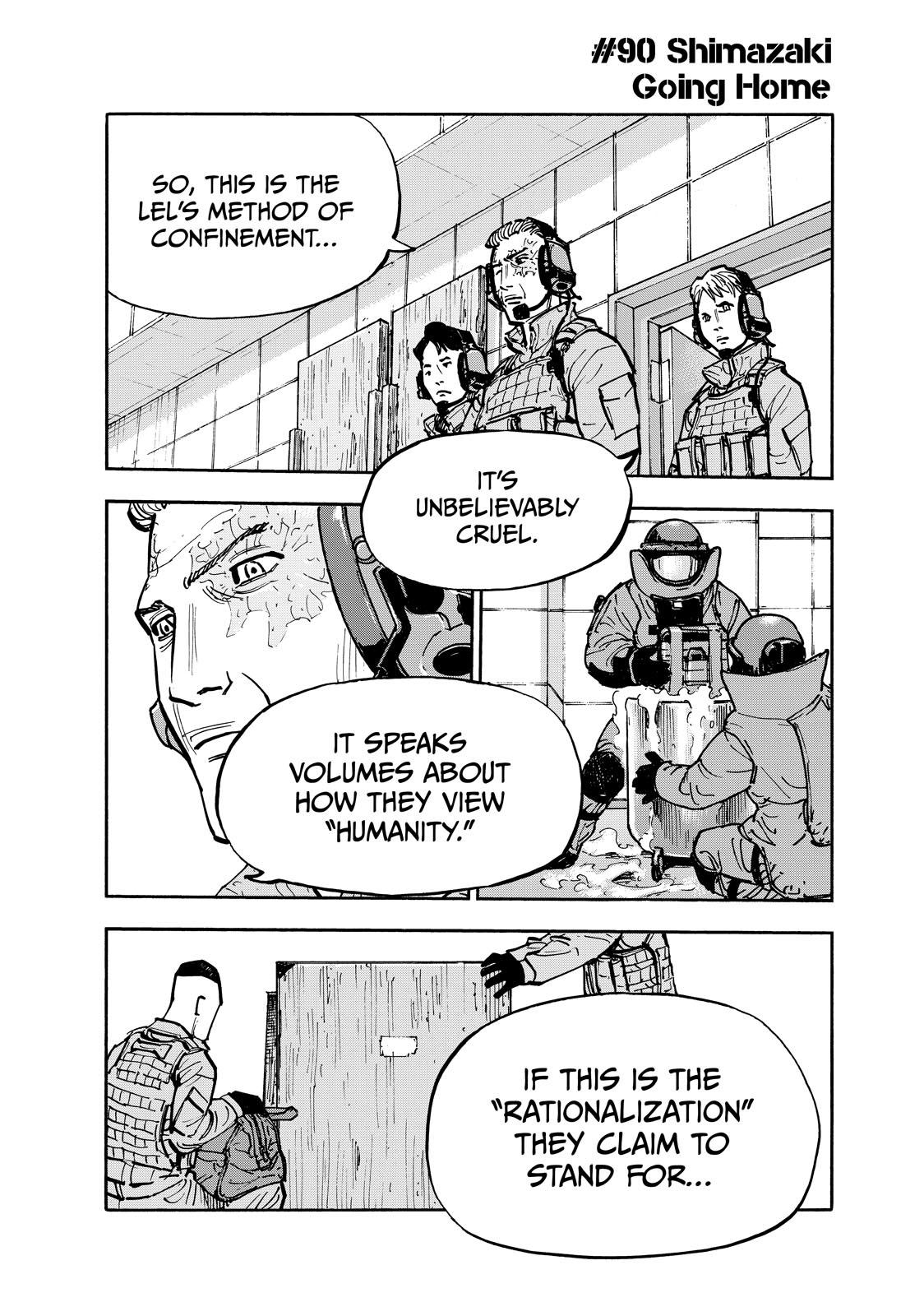 Dear Shimazaki in the Peaceful Land chapter 90 page 1