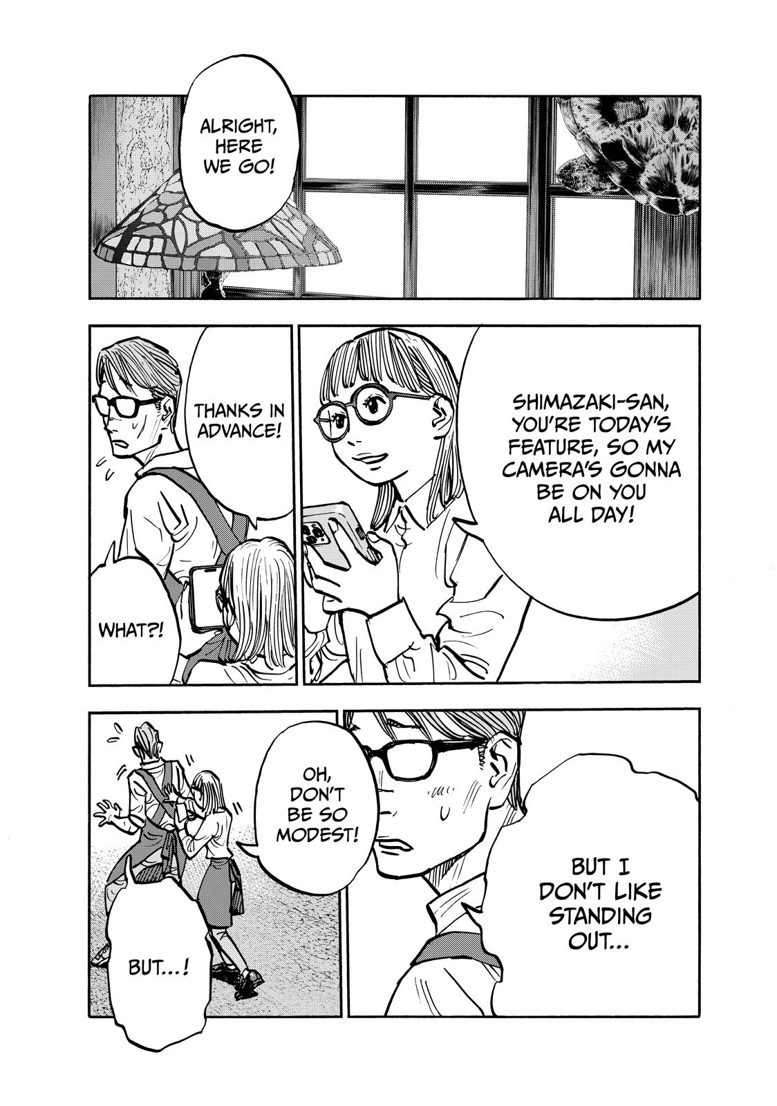 Dear Shimazaki in the Peaceful Land chapter 95 page 1