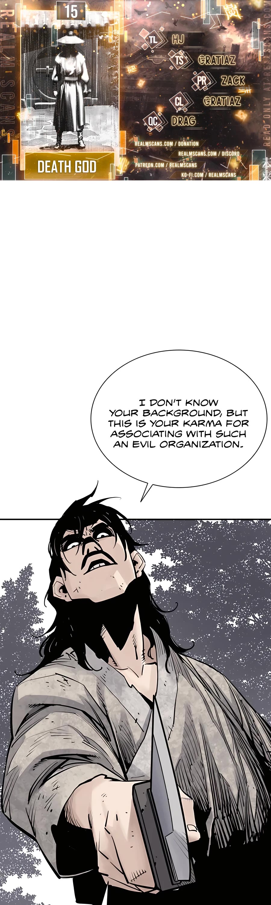 Death God chapter 15 page 1