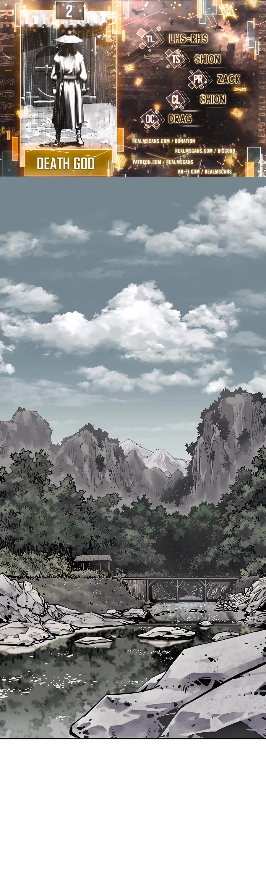 Death God chapter 2 page 1
