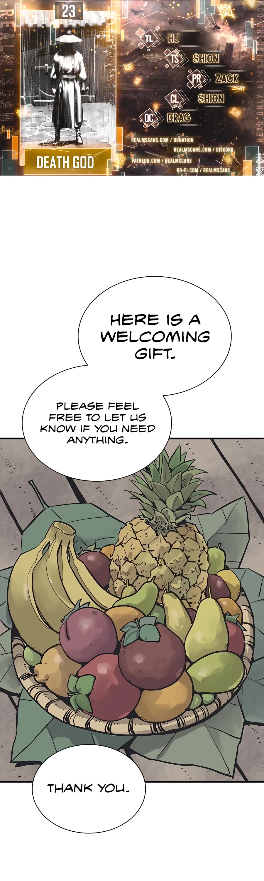 Death God chapter 23 page 1