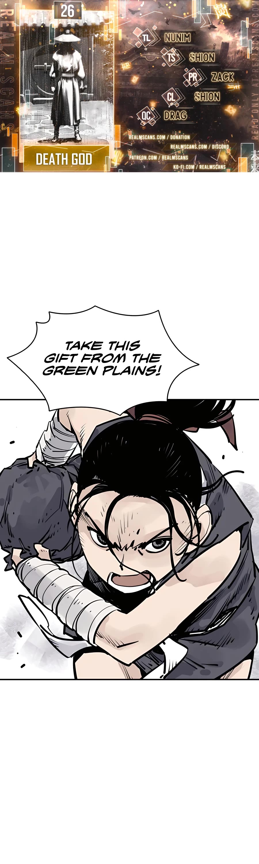 Death God chapter 26 page 1