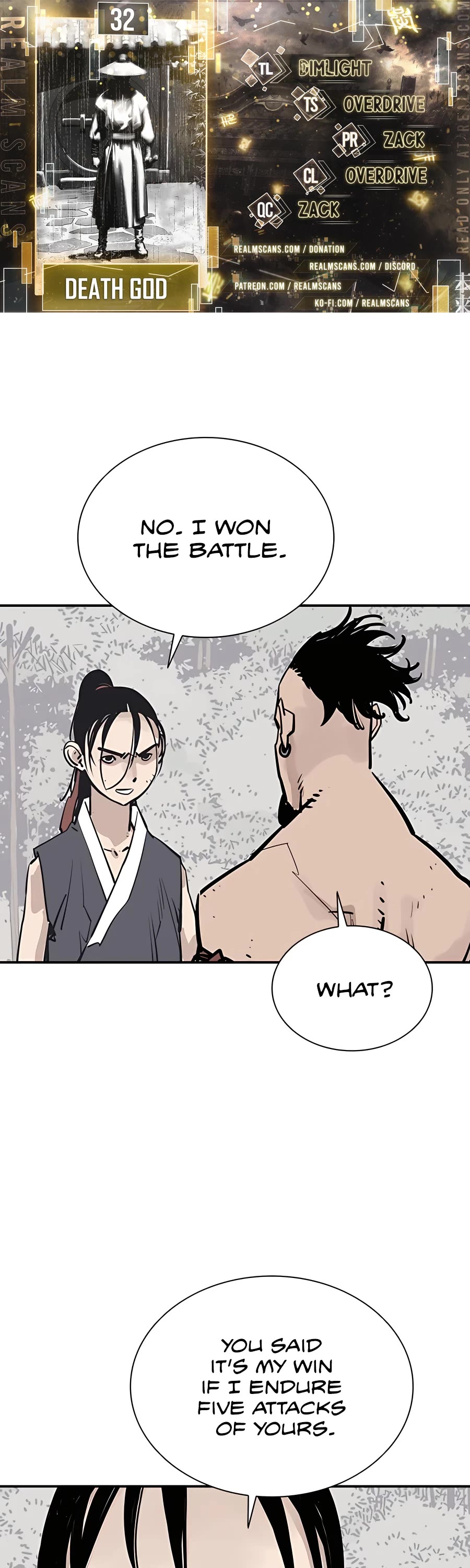 Death God chapter 32 page 1