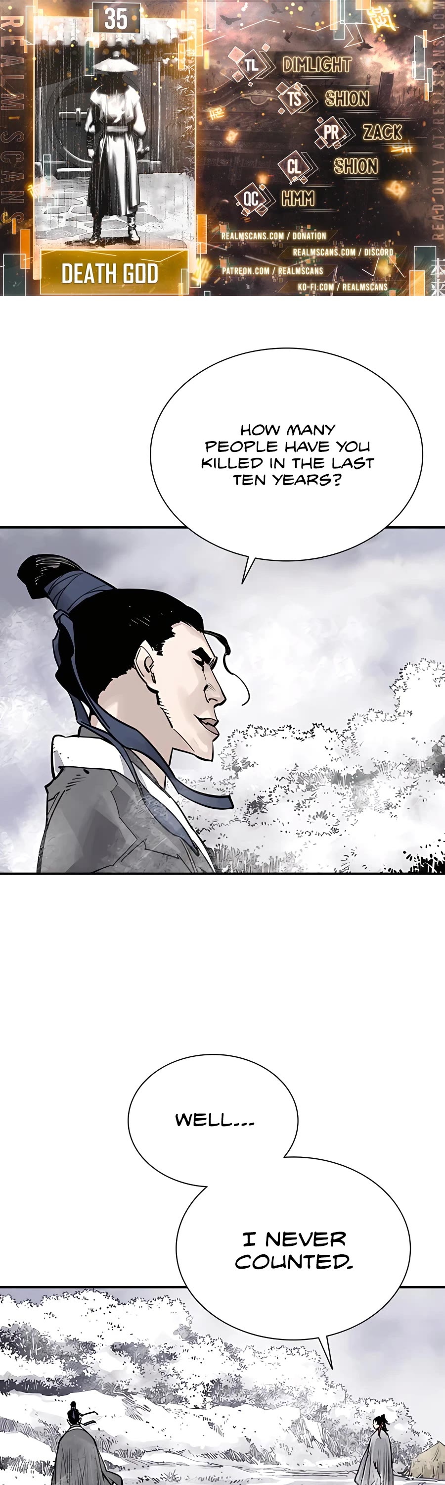 Death God chapter 35 page 1