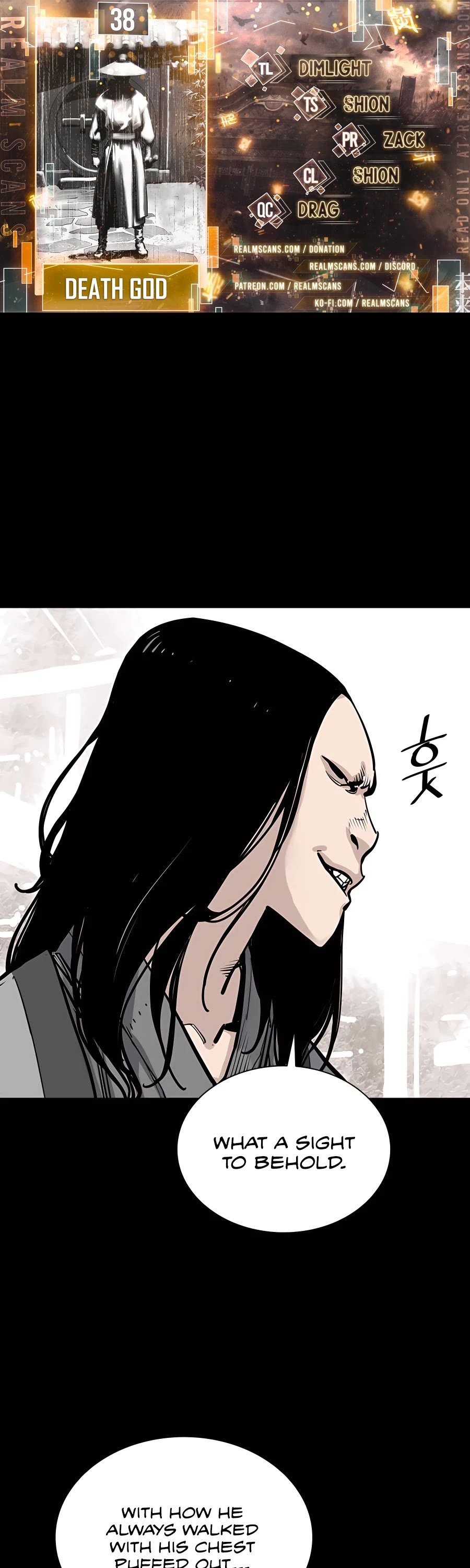 Death God chapter 38 page 1