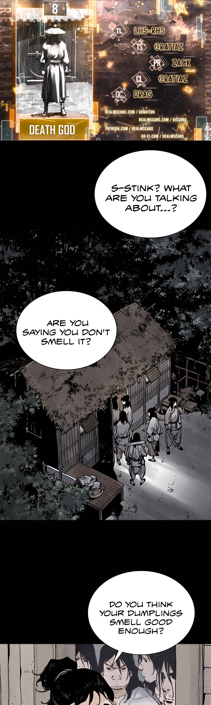 Death God chapter 8 page 1