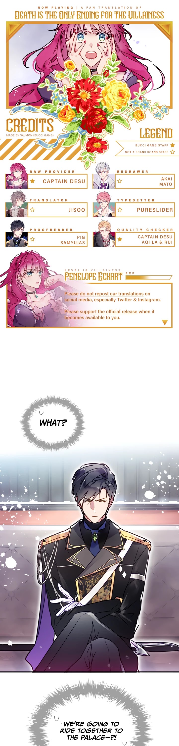 Death Is The Only Ending For The Villainess chapter 13 page 1