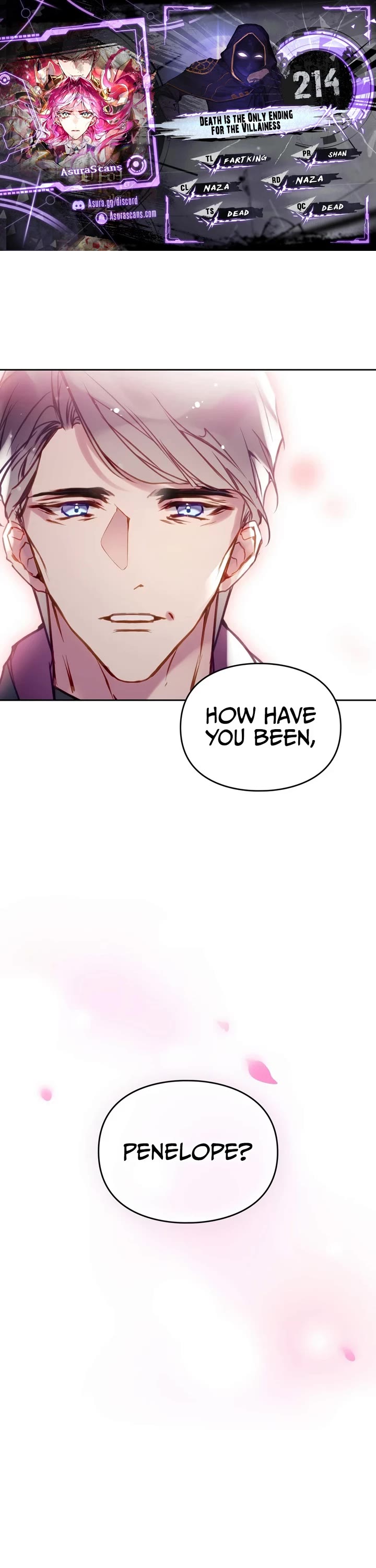 Death Is The Only Ending For The Villainess chapter 214 page 1