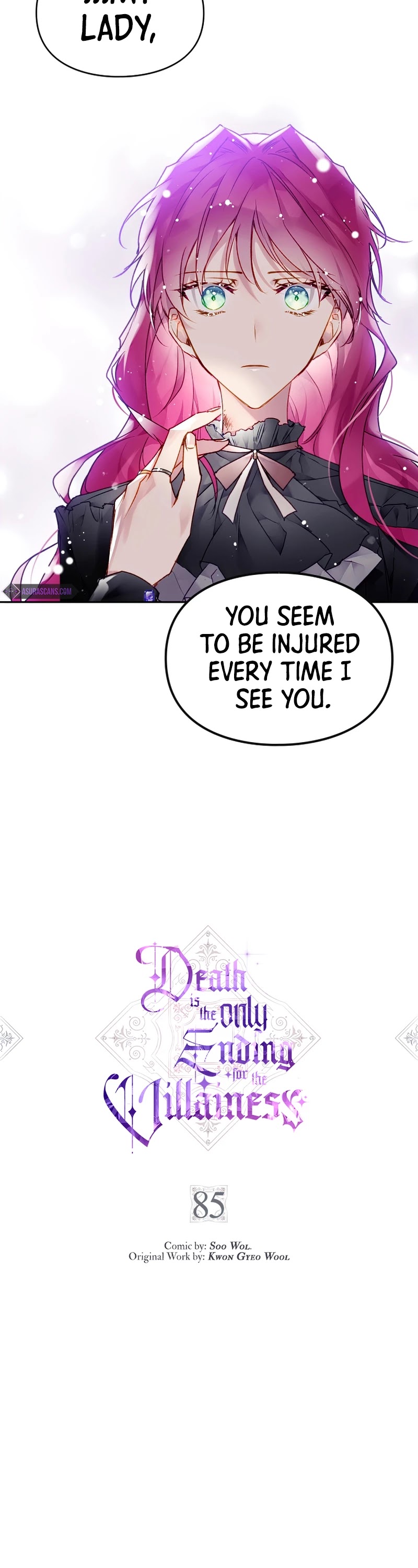 Death Is The Only Ending For The Villainess chapter 85 page 3