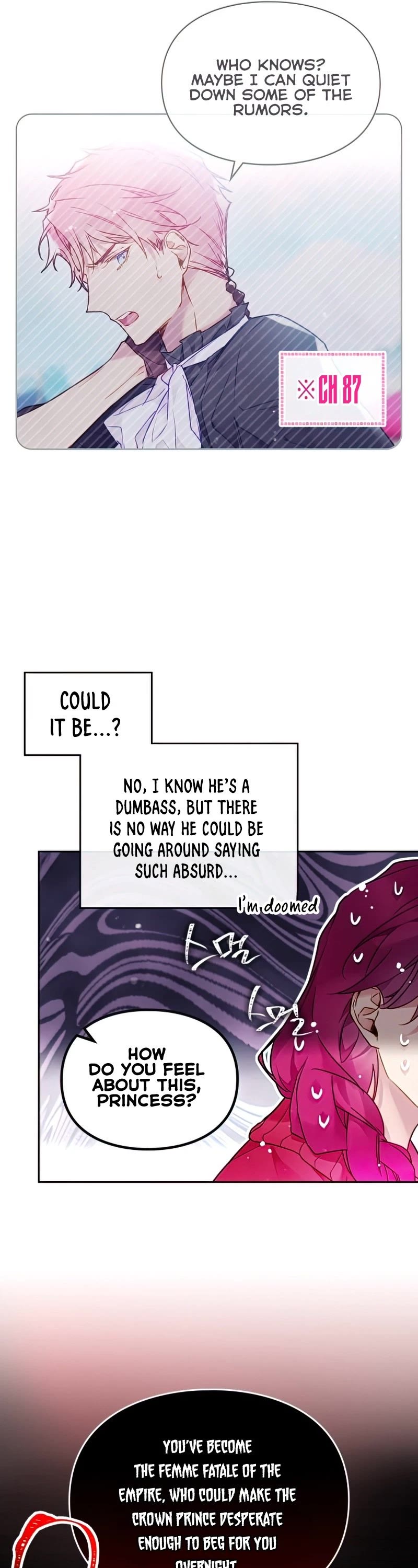 Death Is The Only Ending For The Villainess chapter 99 page 27