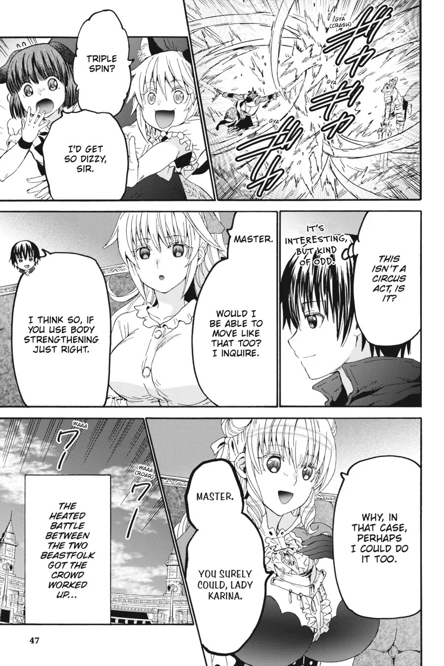 Death March kara Hajimaru Isekai Kyousoukyoku chapter 101 page 7