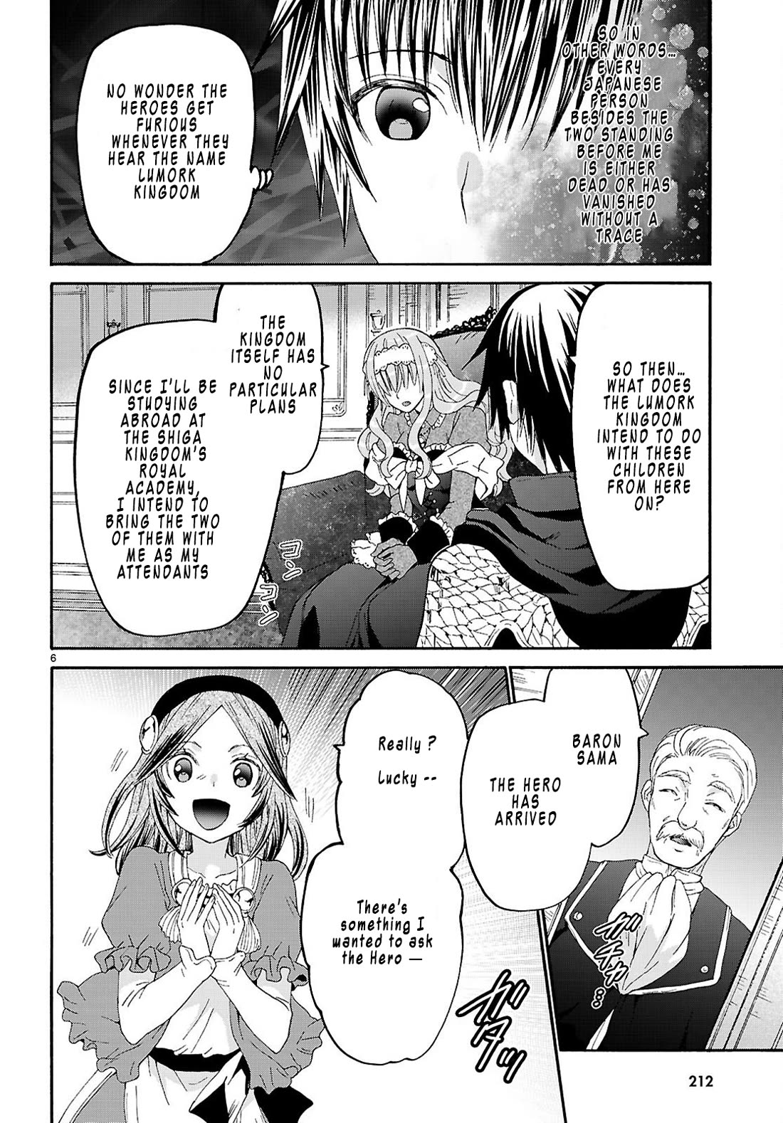 Death March kara Hajimaru Isekai Kyousoukyoku chapter 131 page 6