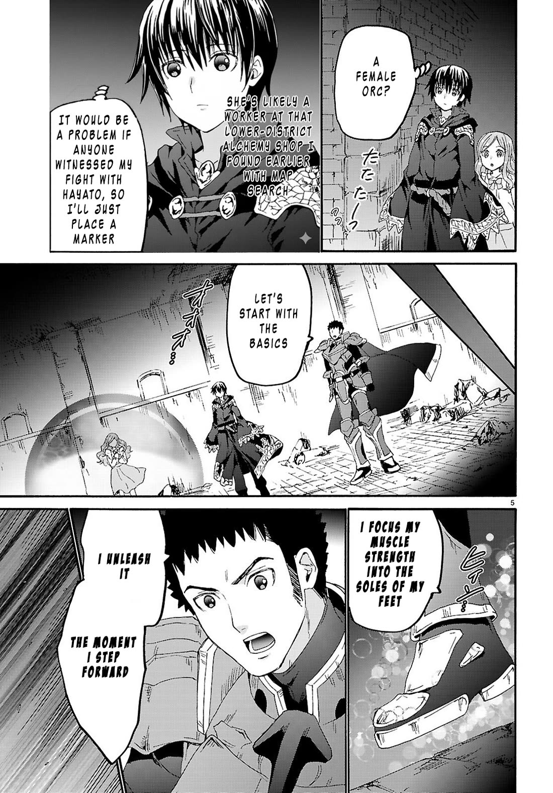 Death March kara Hajimaru Isekai Kyousoukyoku chapter 132 page 5