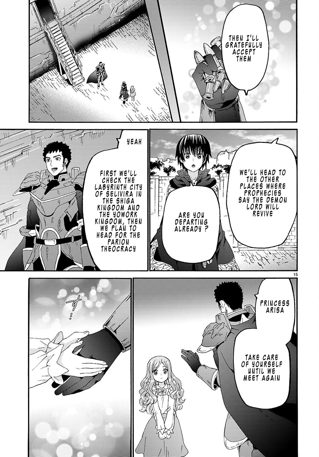 Death March kara Hajimaru Isekai Kyousoukyoku chapter 133 page 15