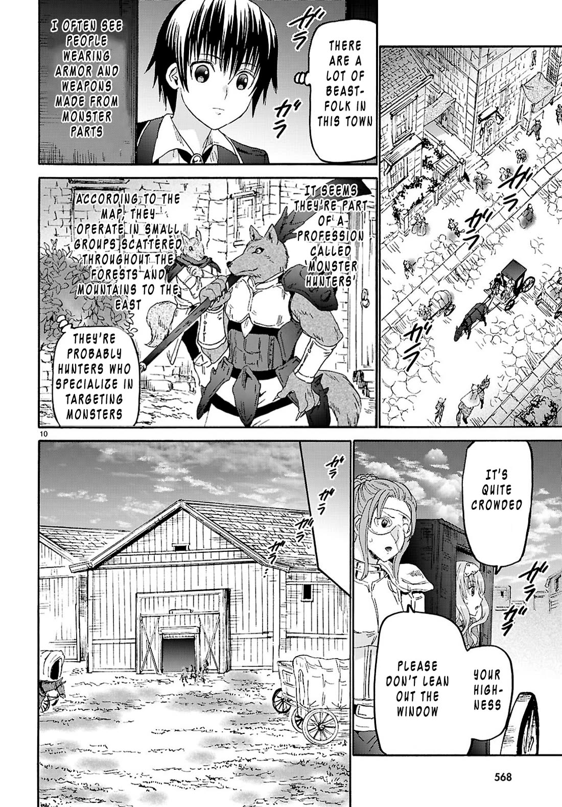 Death March kara Hajimaru Isekai Kyousoukyoku chapter 134 page 10