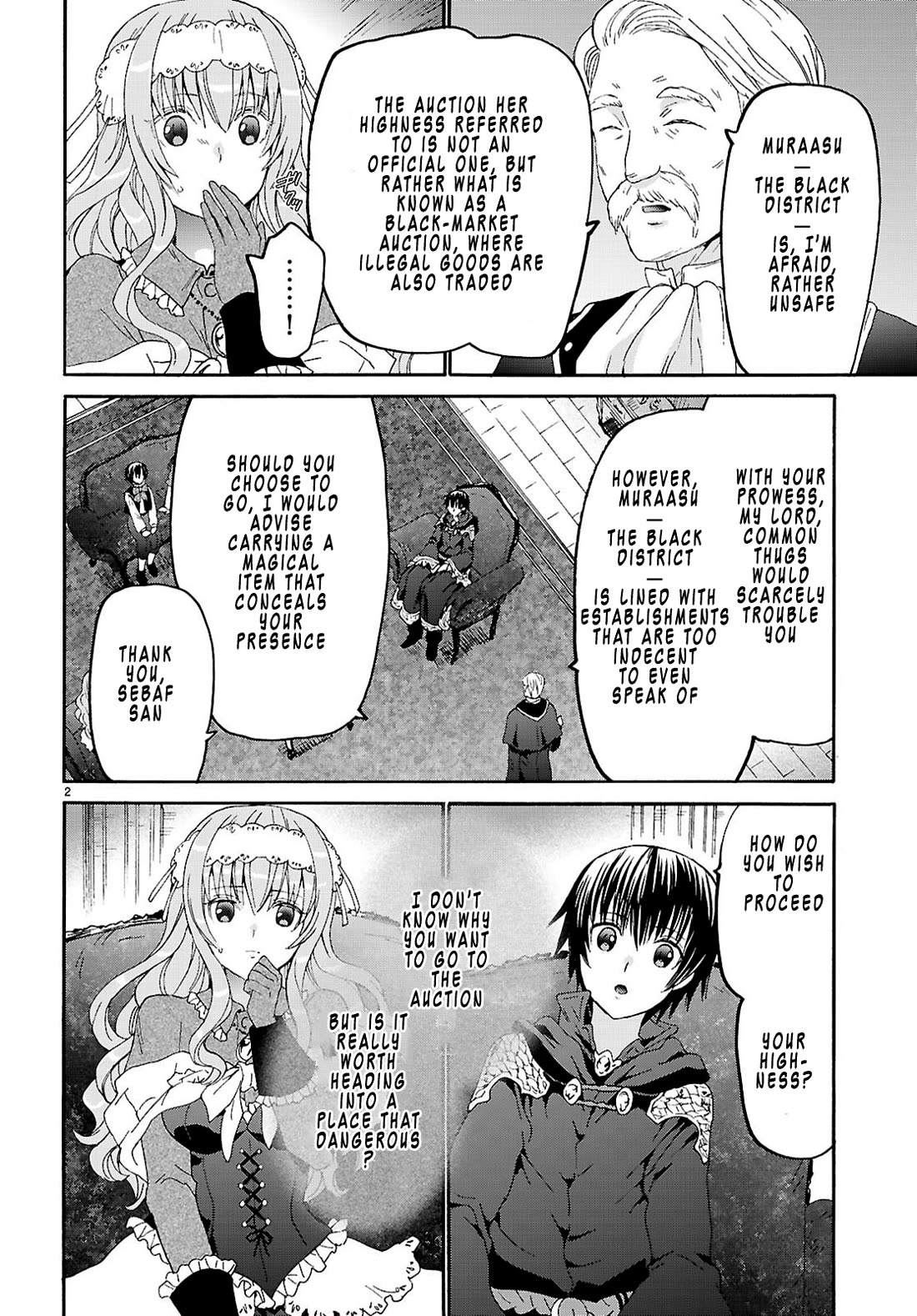 Death March kara Hajimaru Isekai Kyousoukyoku chapter 134 page 2