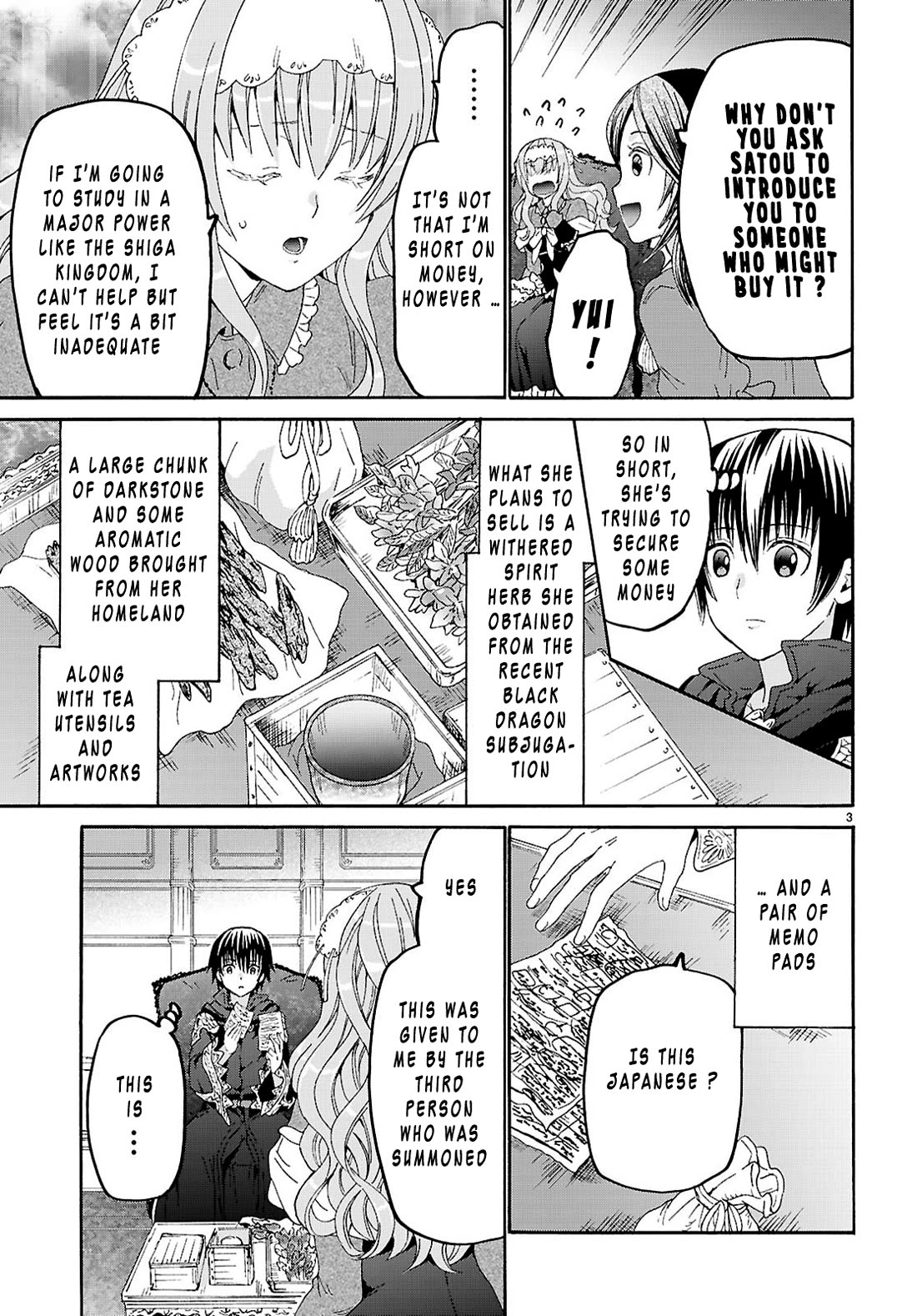 Death March kara Hajimaru Isekai Kyousoukyoku chapter 134 page 3