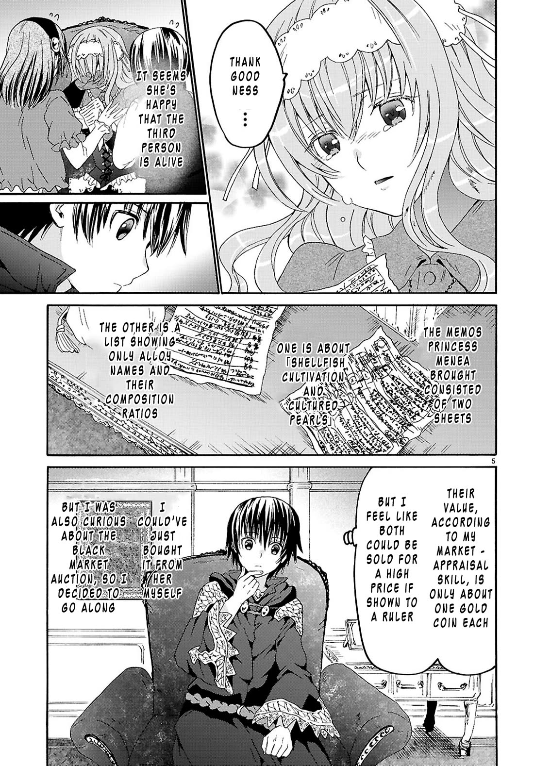Death March kara Hajimaru Isekai Kyousoukyoku chapter 134 page 5