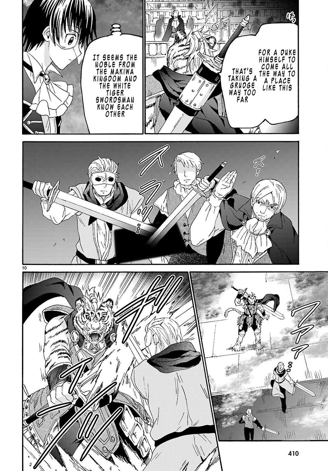 Death March kara Hajimaru Isekai Kyousoukyoku chapter 135 page 10