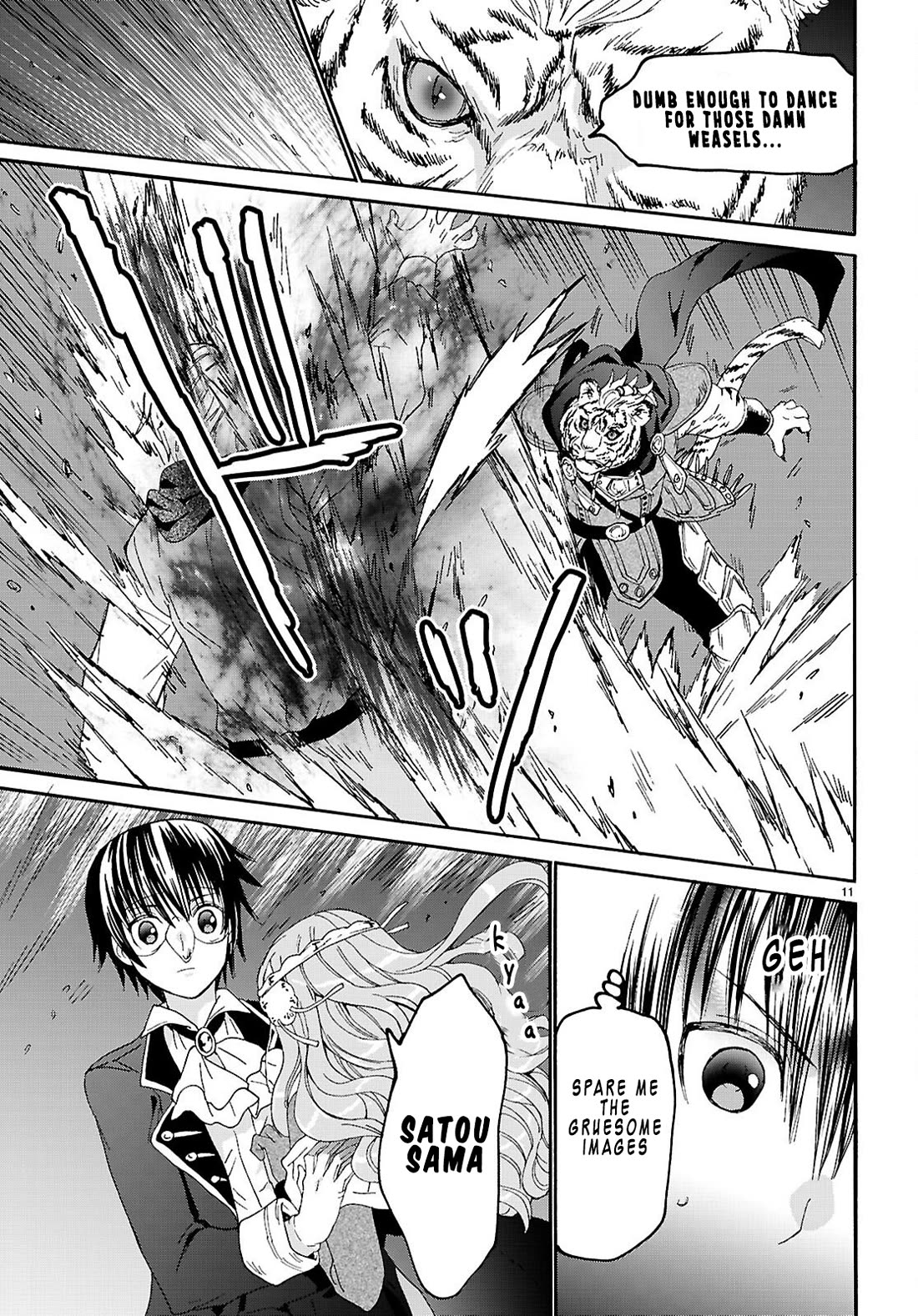 Death March kara Hajimaru Isekai Kyousoukyoku chapter 135 page 11