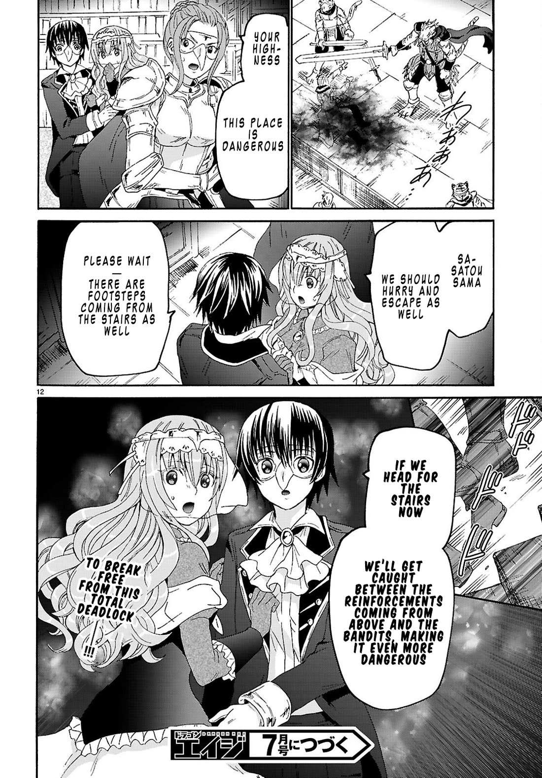 Death March kara Hajimaru Isekai Kyousoukyoku chapter 135 page 12