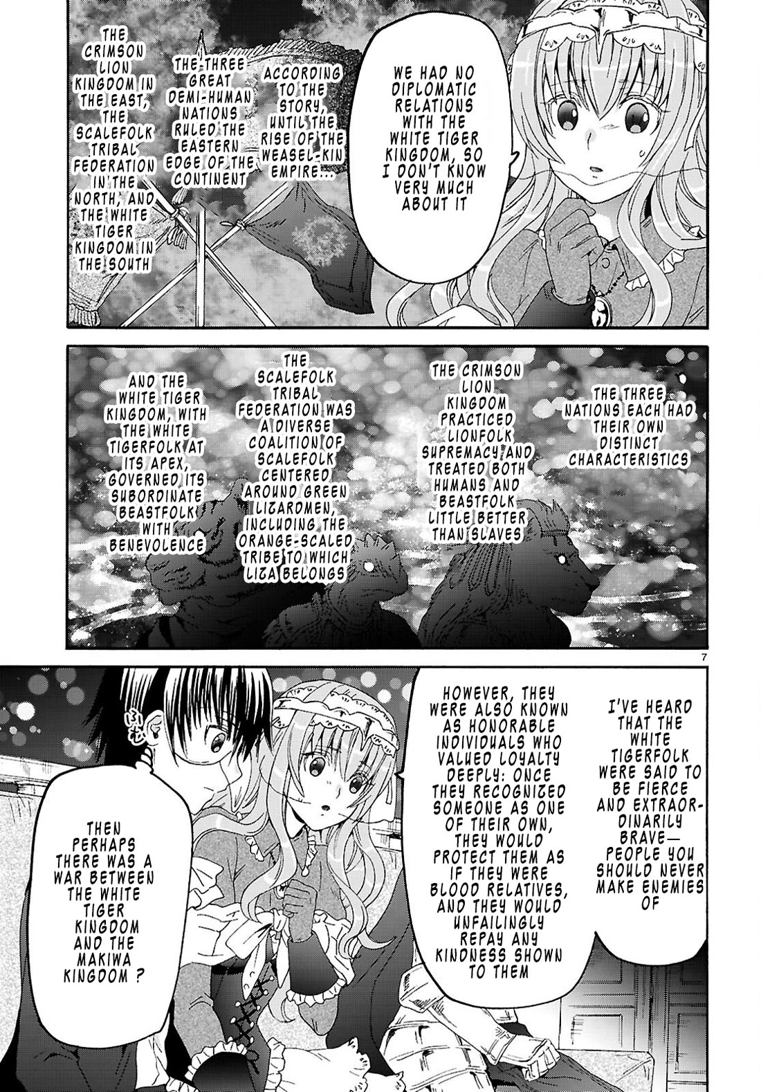 Death March kara Hajimaru Isekai Kyousoukyoku chapter 135 page 7