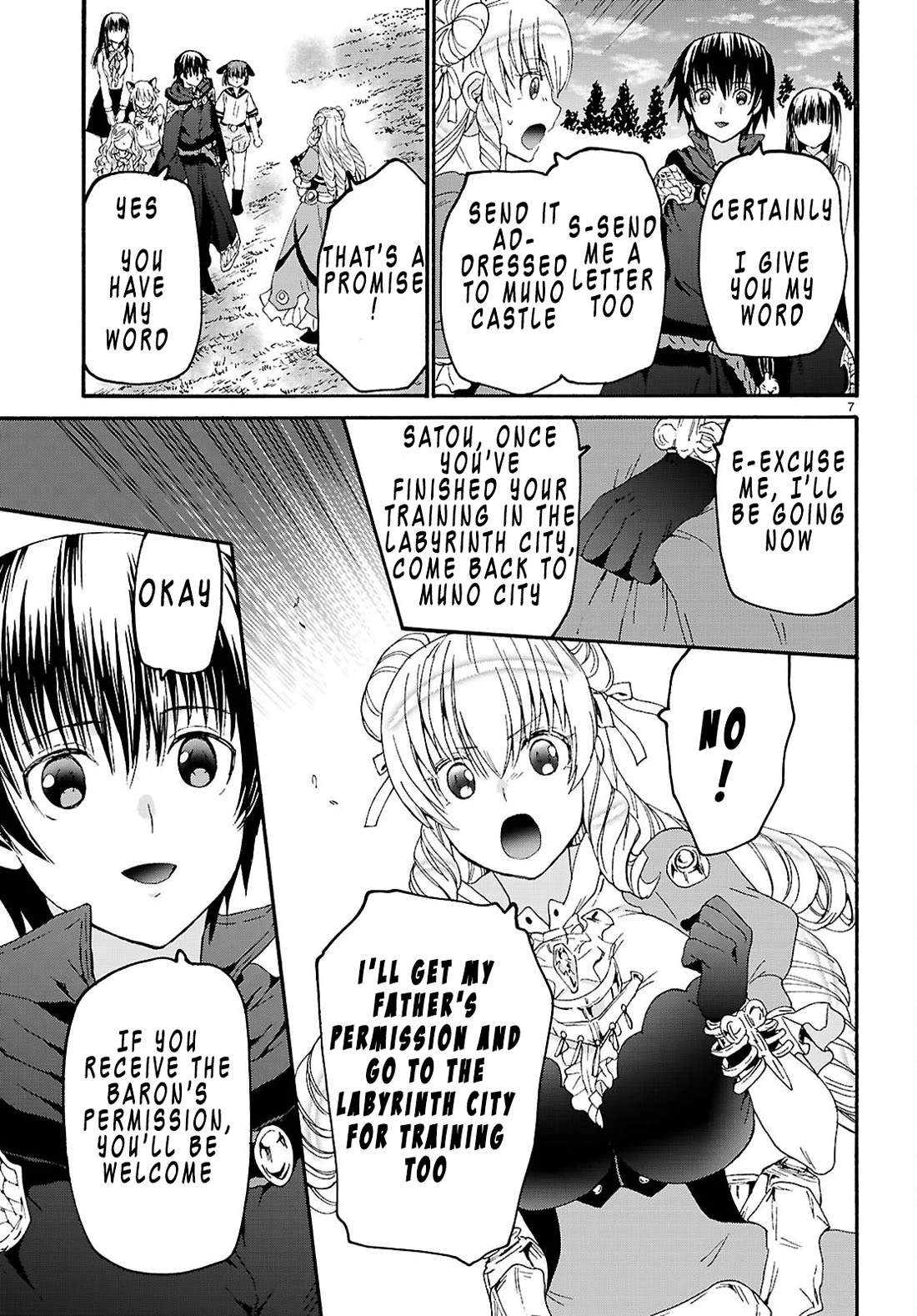 Death March kara Hajimaru Isekai Kyousoukyoku chapter 137 page 7