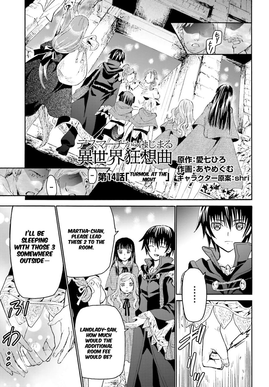 Death March kara Hajimaru Isekai Kyousoukyoku chapter 14 page 1