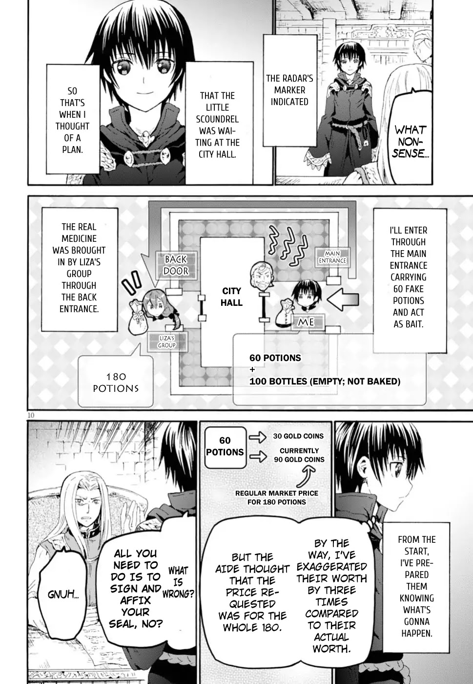 Death March kara Hajimaru Isekai Kyousoukyoku chapter 42 page 10